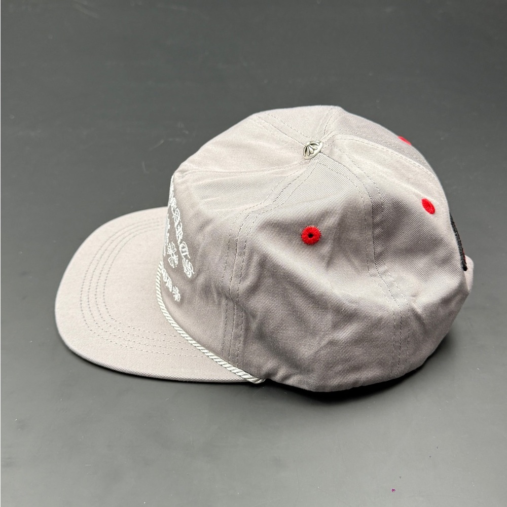 Chrome Hearts Light Gray Embroidered Rope Cap - Picture 4 of 7